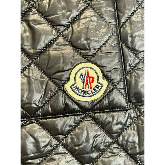 Moncler $760 Black Quilted Mini Skirt Adjustable Skirt NWT Size 44 - Picture 7 of 12